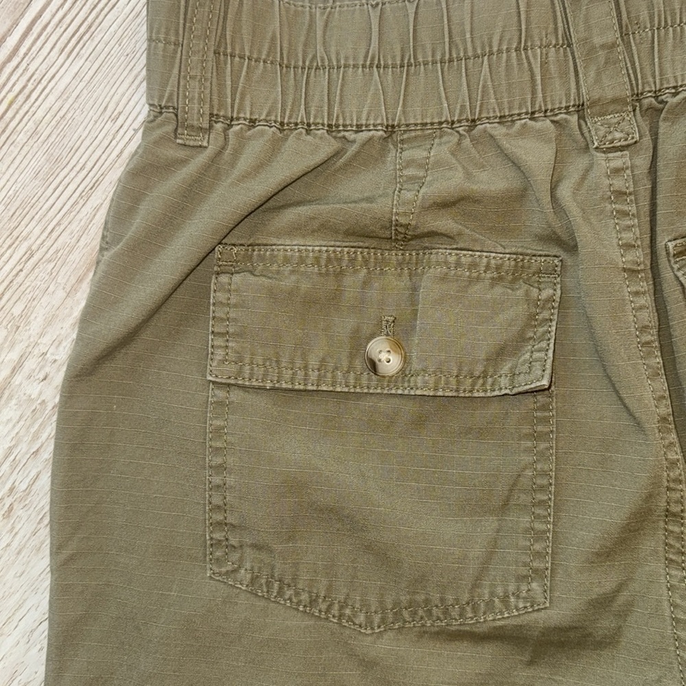 Madewell Cotton Ripstop Pull-On Straight Leg Cargo Pants S - Picture 7 of 12